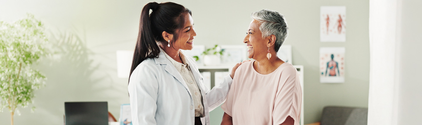 Doctor and her patient